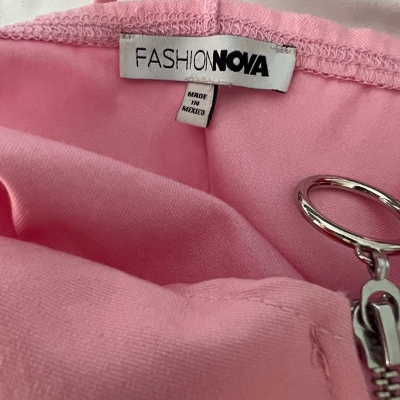 Fashion Nova | Magdalena Mini Dress | Small | Pink - Picture 9 of 10